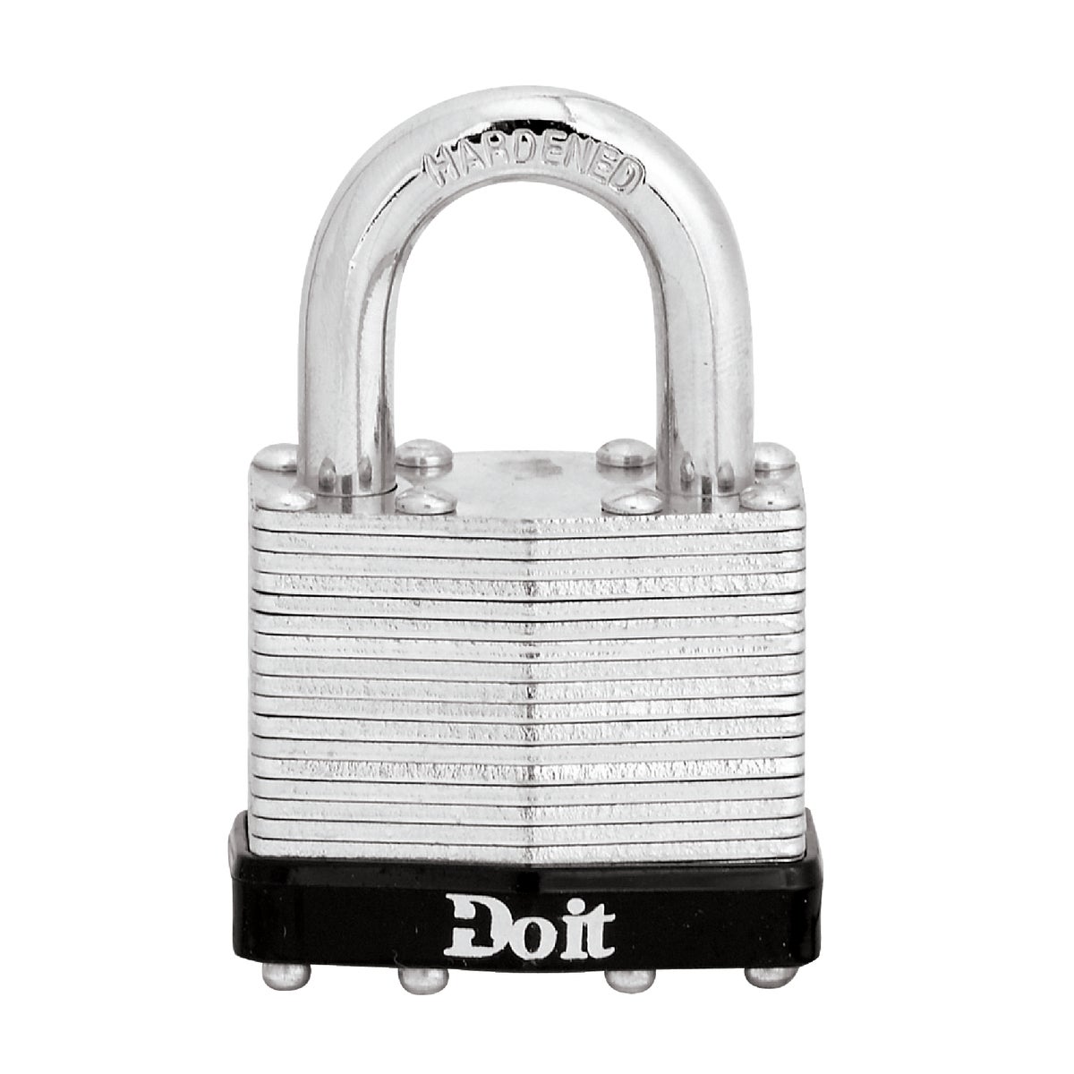 Laminated Steel 1-1/2" Pin Tumbler Padlock With Dual-locking System