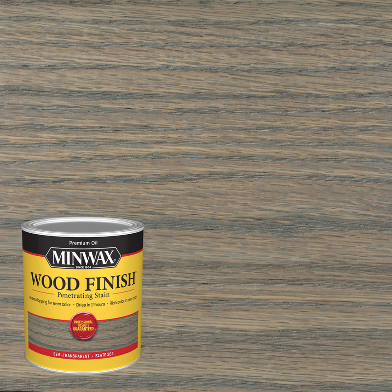 Wood Finish, Oil-Based, Slate, 1-Qt.