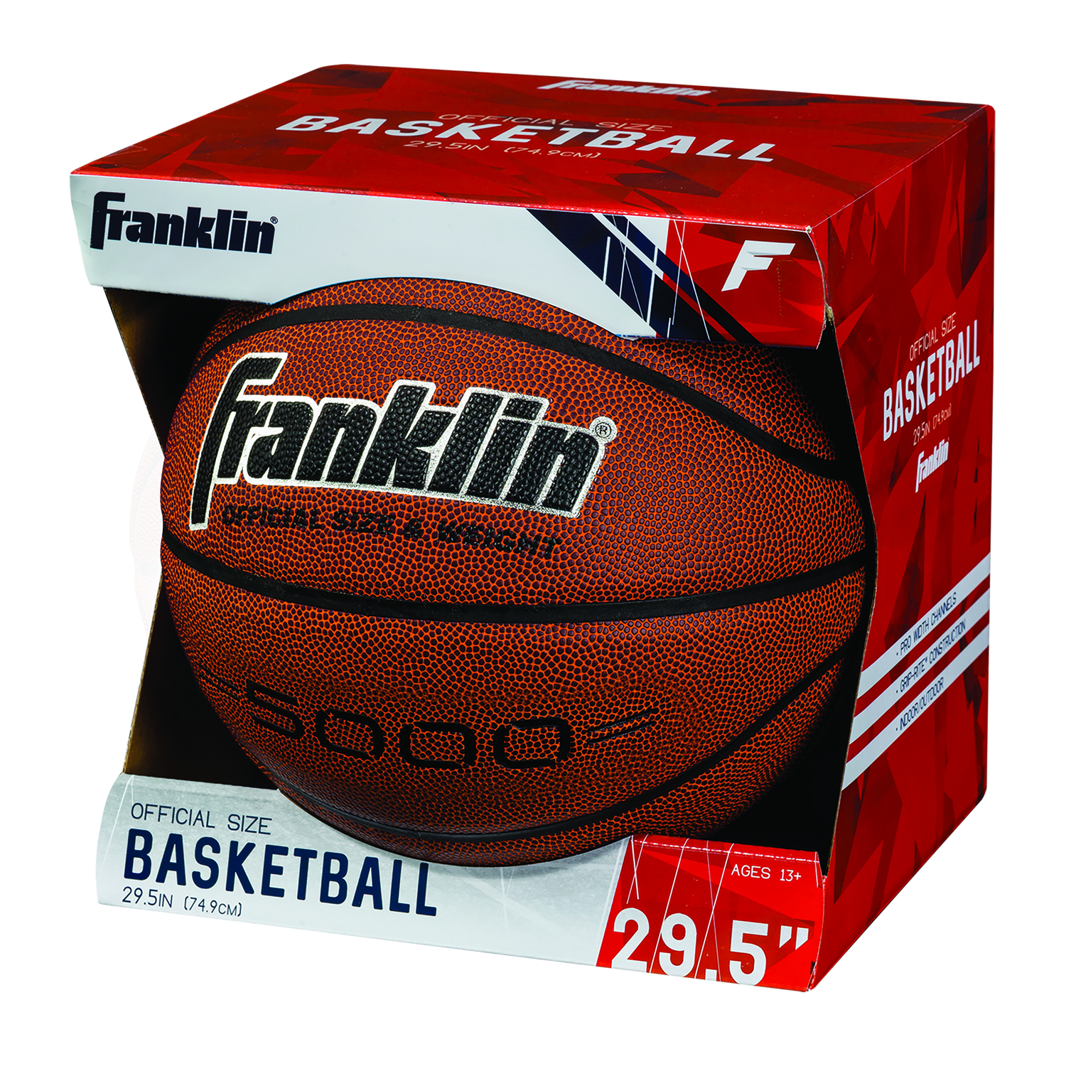Sports 32050 Official Size 29.5" Brown Indoor And Outdoor Basketball