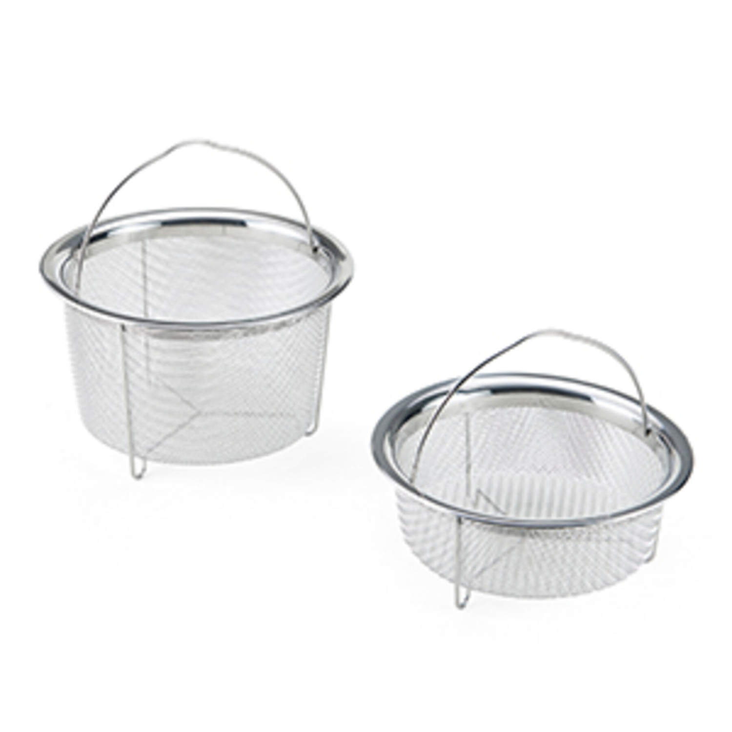 Instant Pot Stainless Steel Mesh Steamer Basket Set (2-Pack)