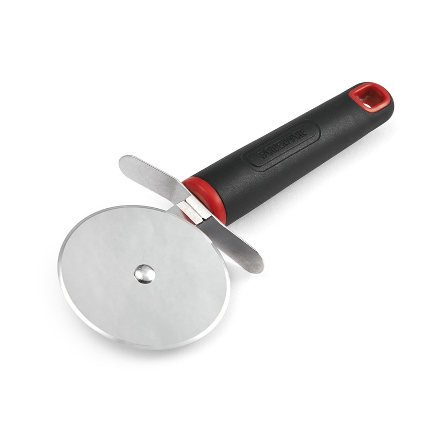 Farberware Classic Pizza Wheel With Black Handle, 7.5 In. Stainless Steel Blade