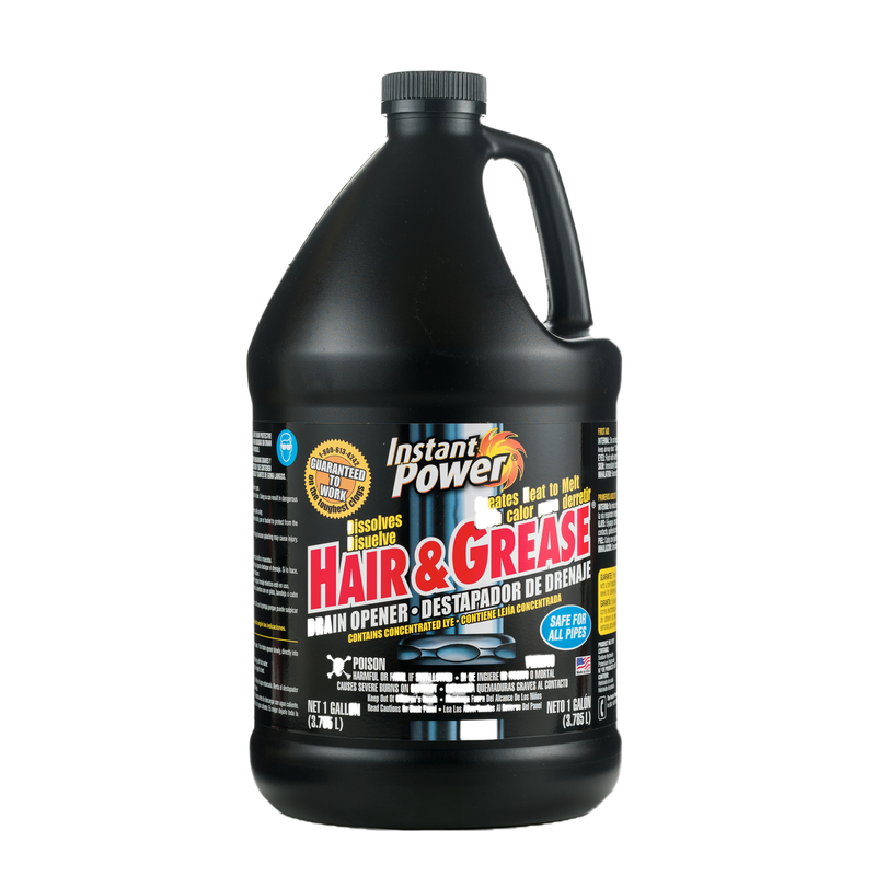 Instant Power Hair & Grease 1 Gal. Liquid Drain Opener