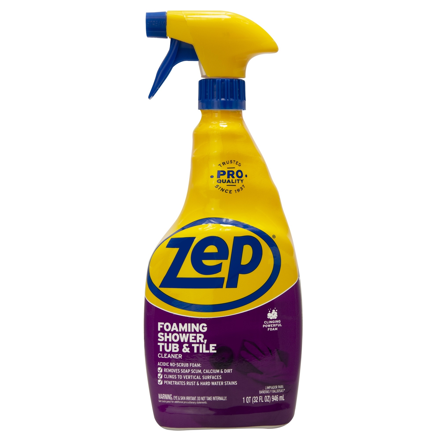 32 Oz. Foaming Tub & Tile Cleaner - Morning Rain Scent, Trigger Spray