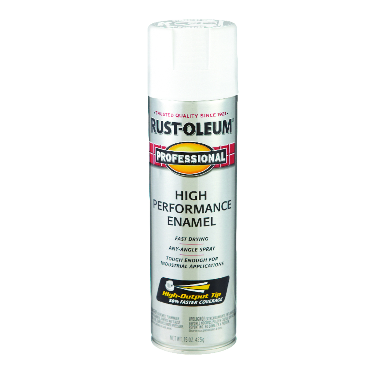 Fast Dry Professional Spray Enamel, White Gloss, 15-oz.