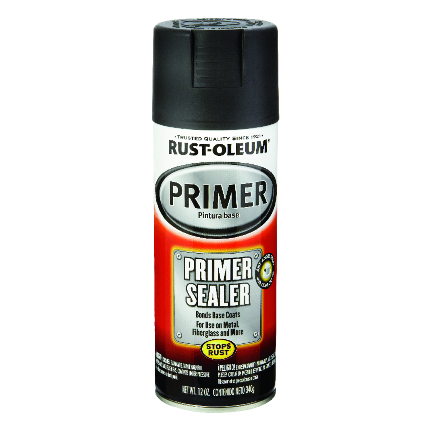 Spray Primer & Sealer, Flat Gray, 12-oz.