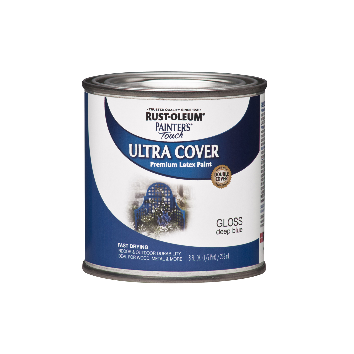 Painter's Touch Ultra Cover Paint, Deep Blue, 1/2-Pt.