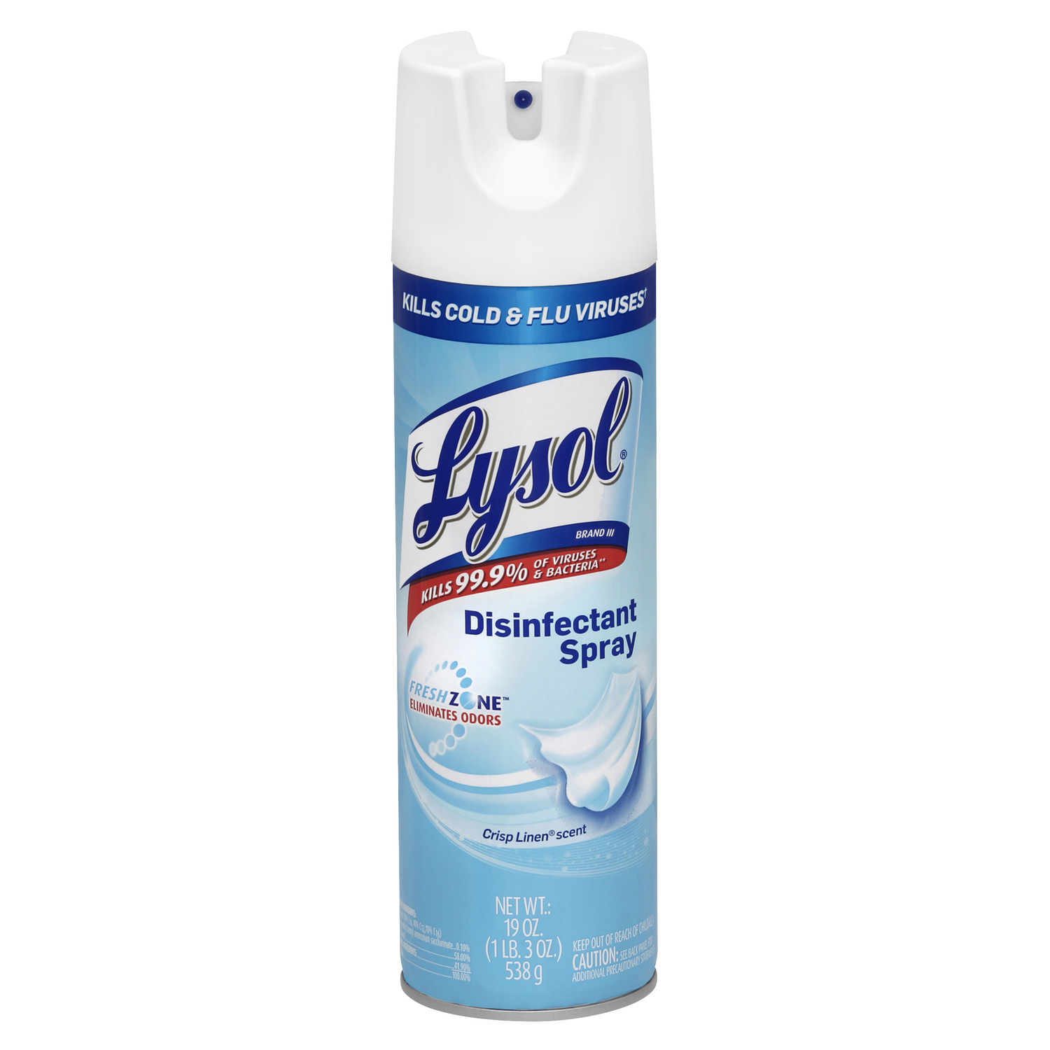 Lysol 19 Oz. Crisp Linen Disinfectant Spray