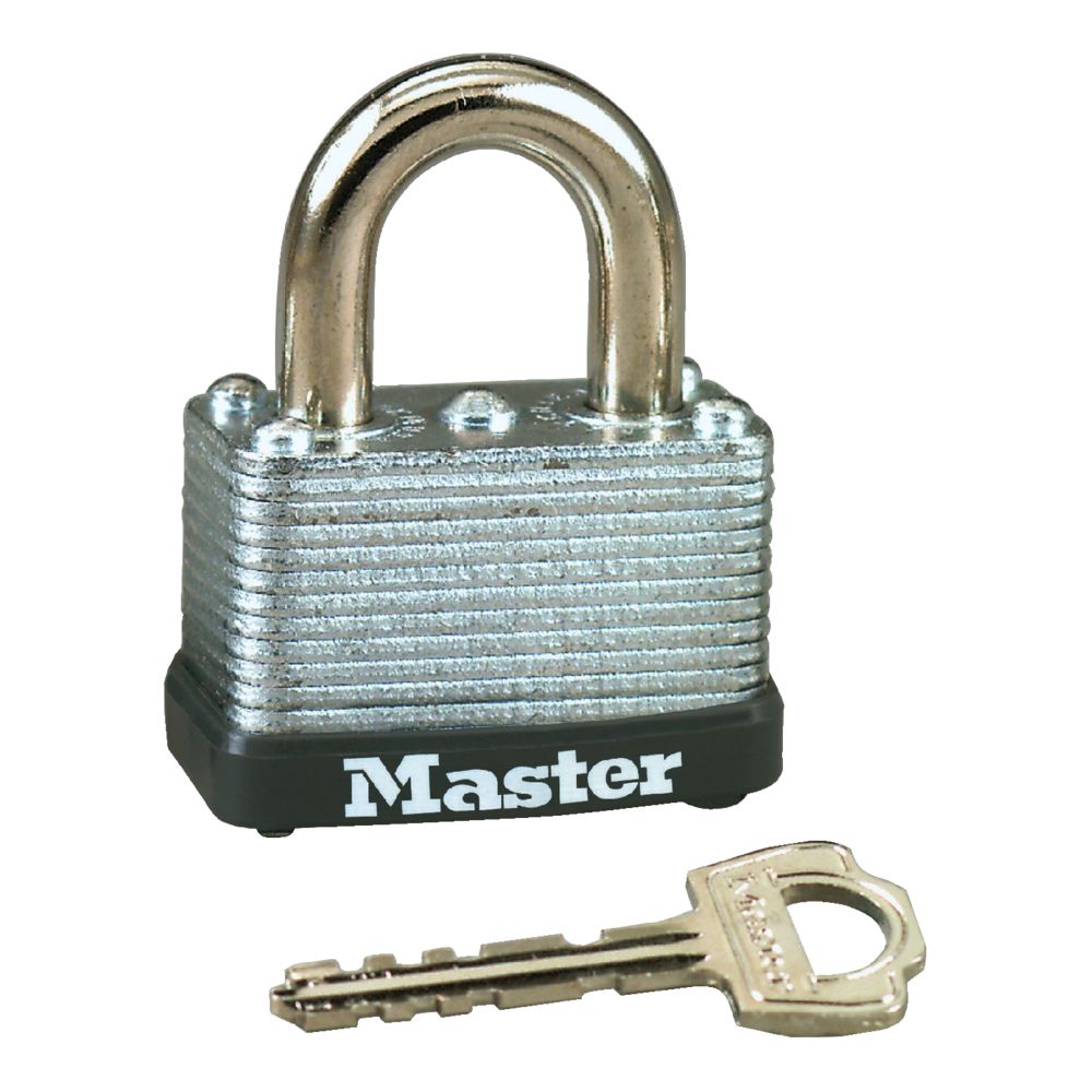 1.5-inch Laminated Steel Warded Key Padlock - Durable Security Solution