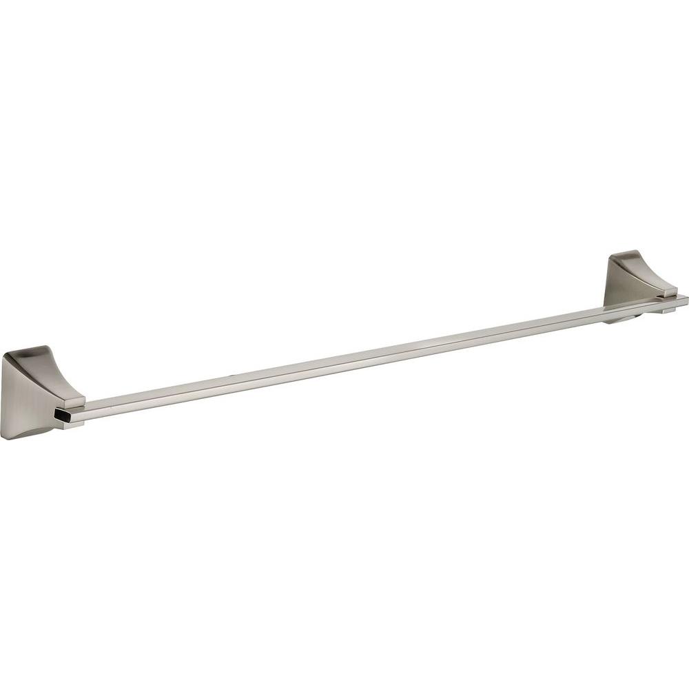 Shangri-la 24 In. Chrome Wall Mounted Single Towel Bar