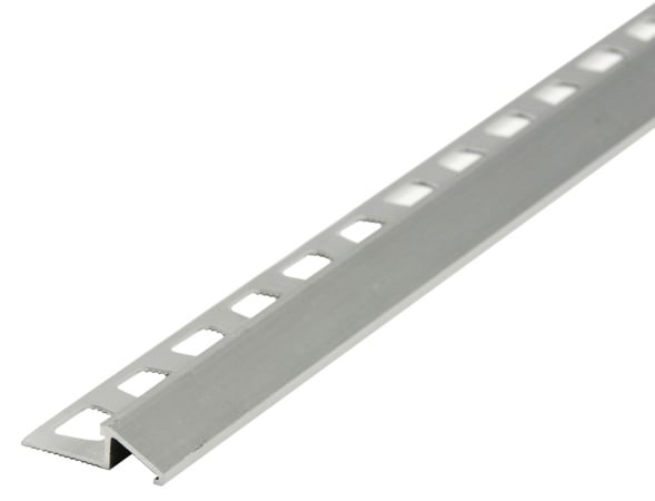 07419 3/8 Inch X 96 Inch Clear Tile Edge Reducer Strip