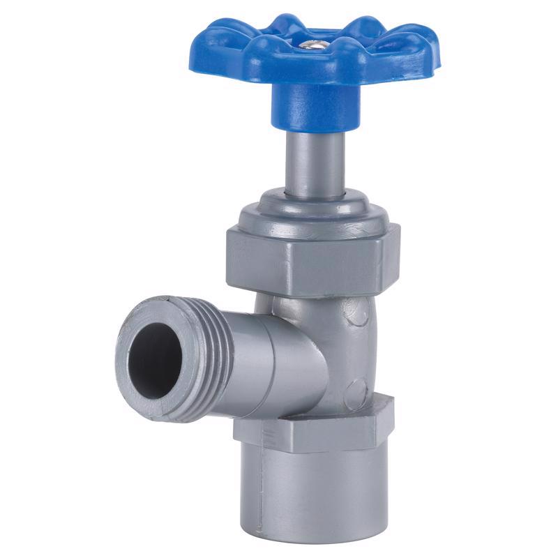 4000419 0.5 In. X 0.5 In. Fip Celcon Plastic Lead-free Boiler Drain Valve