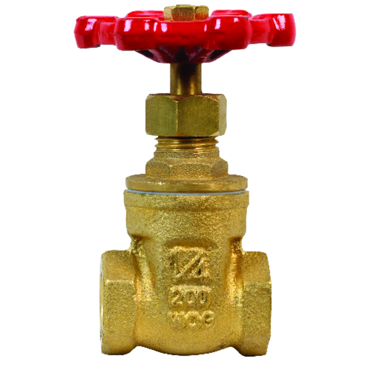 1/4 In. Fips X 1/4 In. Fips Brass Low Lead Gate Valve - Model 100-001nl