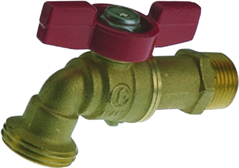 Ball Valve, 1/4 Turn, 3/4 In. Hose Thread Outlet
