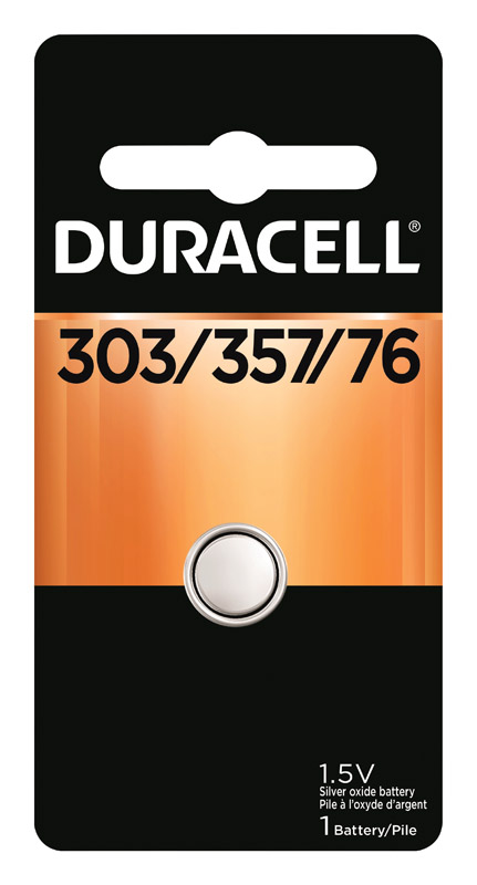 Duracell 303/357 Silver Oxide Button Cell Battery