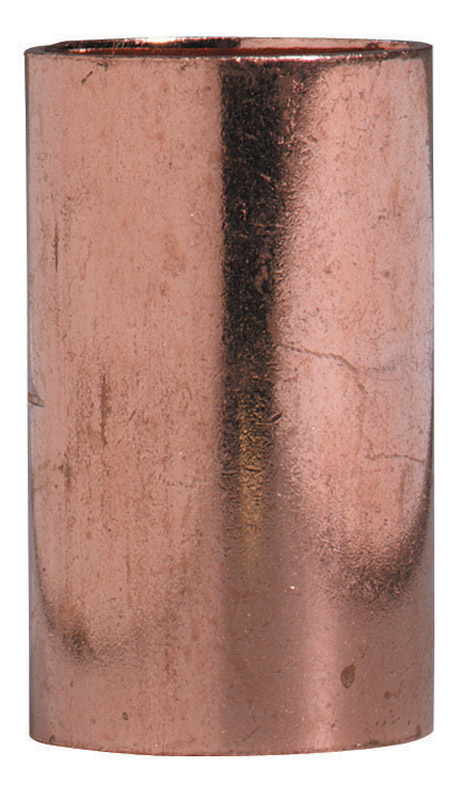 NIBCO 1/2 In. Copper Coupling with Stop (10-Pack)