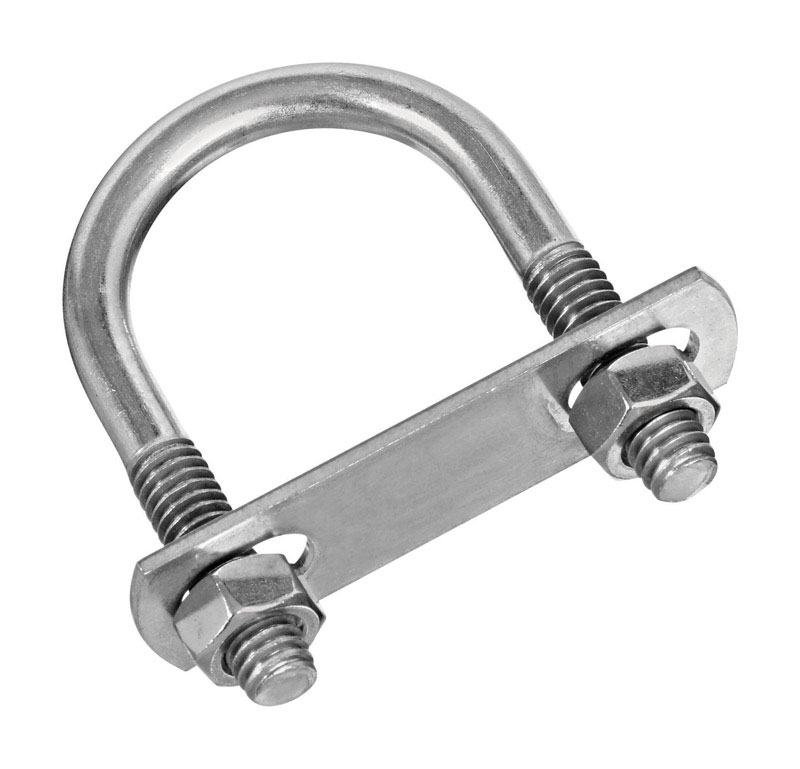 National Hardware 5/16 In. x 1-3/8 In. x 2-1/2 In. Stainless Steel Round U Bolt