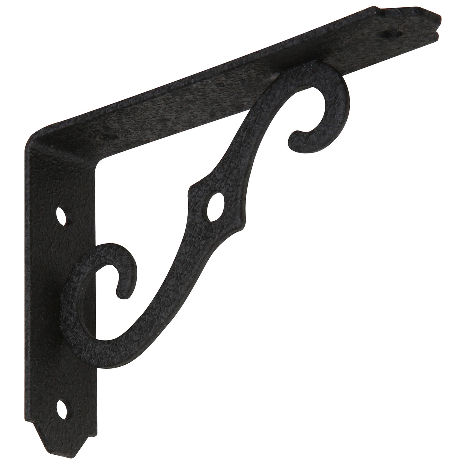 5 x 3-1/2 In. Antique Black Shelf Bracket