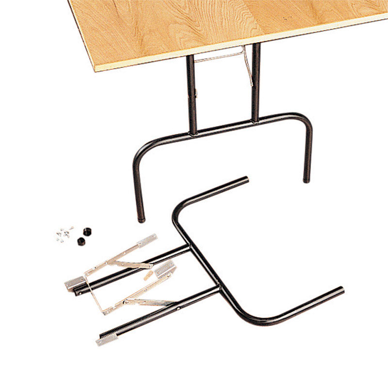Waddell Tubular Steel 29 In. Folding Table Leg,(2-Pack)