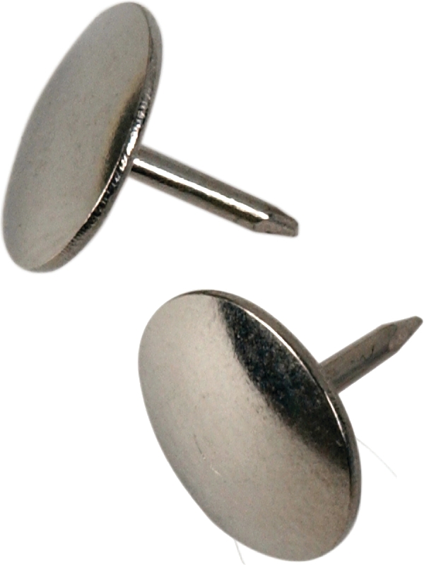 Hillman Anchor Wire Nickel 23/64 In. x 15/64 In. Thumb Tack (40-Count)