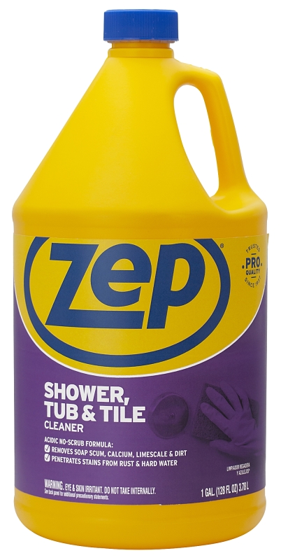 Commercial 1 Gallon Shower Tub & Tile Cleaner - Acid-based Formula