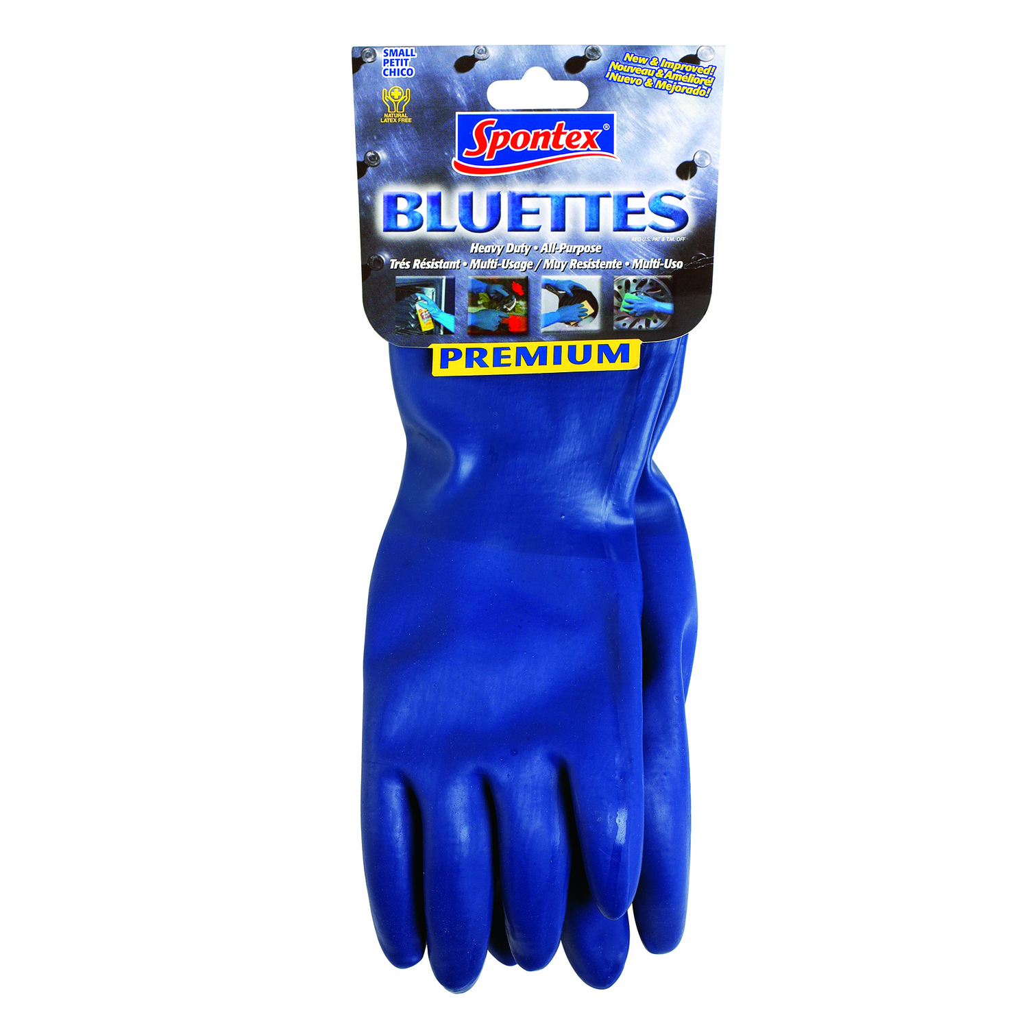 Spontex Bluettes Small Neoprene Rubber Glove