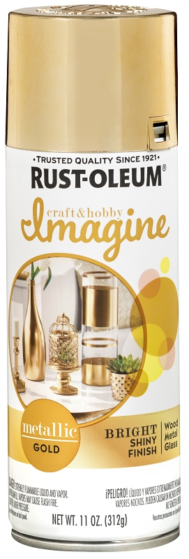 Rust-Oleum 11 Oz. Gold Imagine Metallic Spray Paint