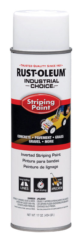 Rust-Oleum Industrial Choice White 17 Oz. Striping Paint