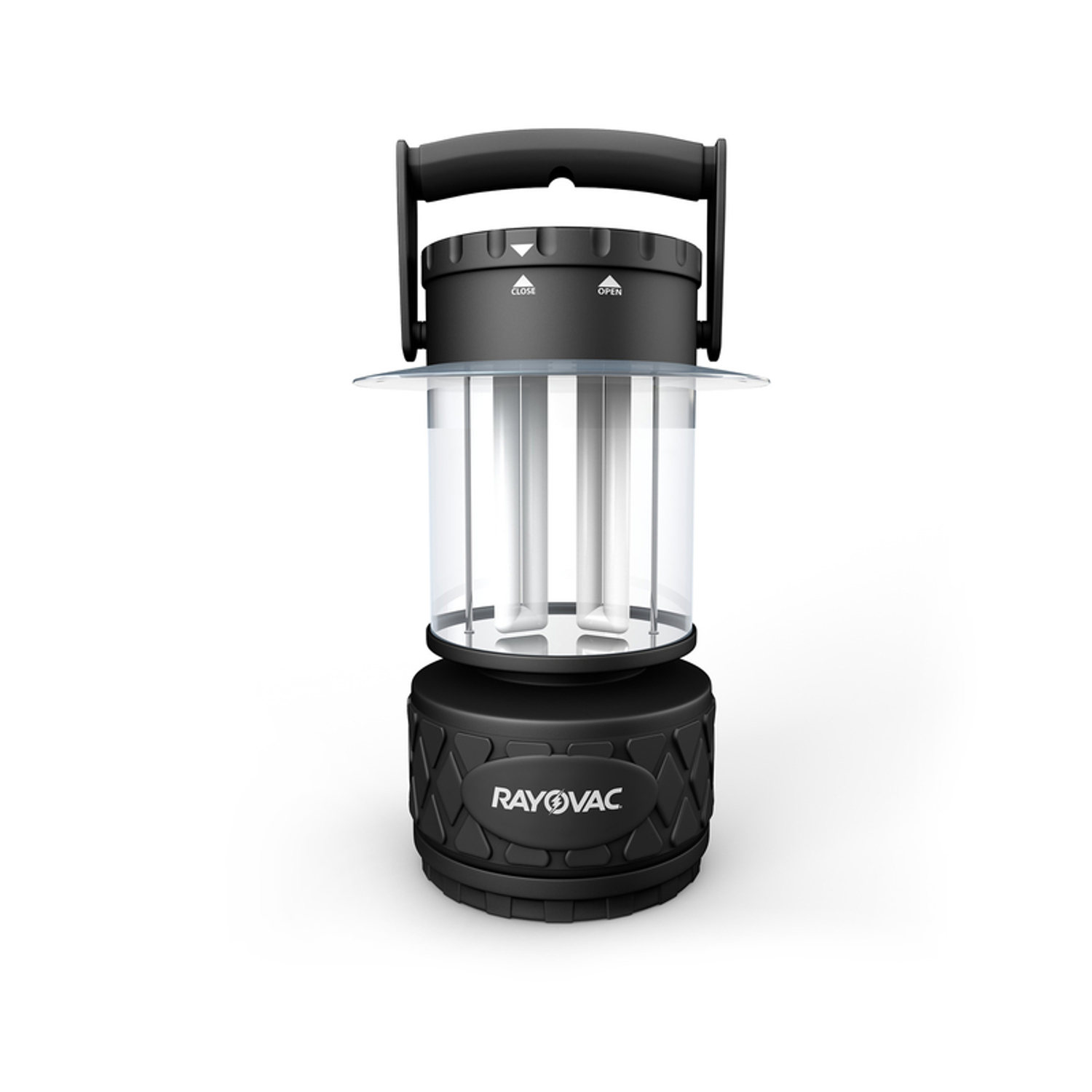 Sportsman 8d Fluorescent Black Battery Lantern - 300 Lumens, 3 Modes