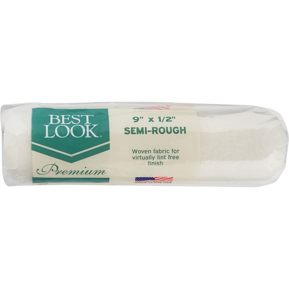 9 In. X 1/2 In. Woven Fabric Roller Cover For Smooth Finishes