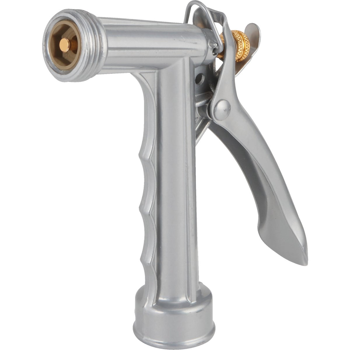 Zinc Pistol Nozzle, Metallic - Model 573 - Adjustable Spray