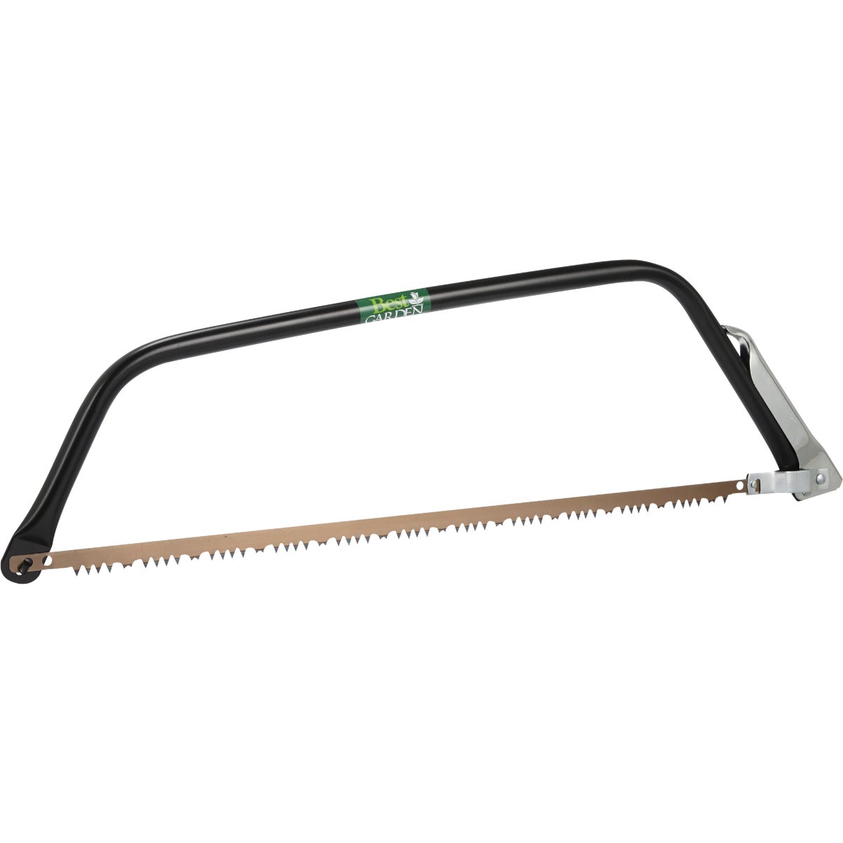 24 Inch Bow Saw With Heavy-duty Steel Frame And Quick Action Tension Lever