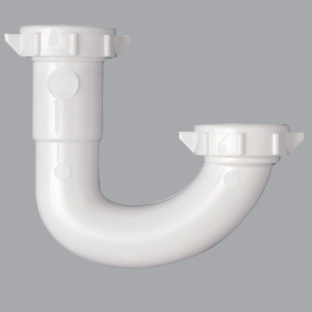1-1/4" White Plastic J-bend For Tubular Drain Applications - Model 495093