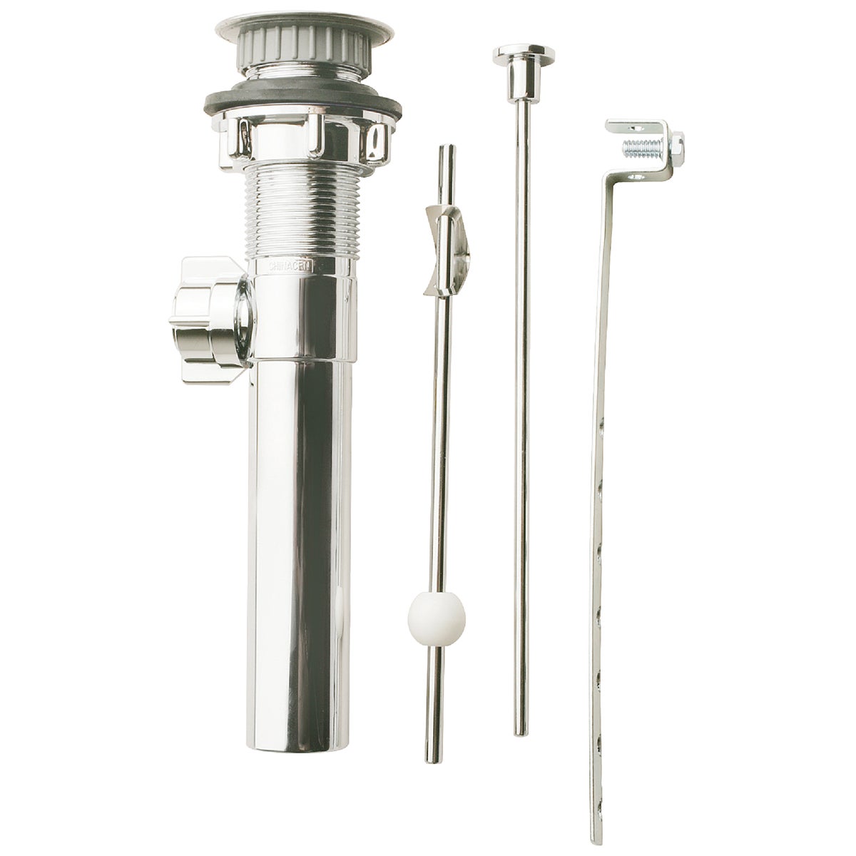 1-1/4 Inch Chrome-plated Plastic Pop-up Assembly With Lift Rod And Linkage