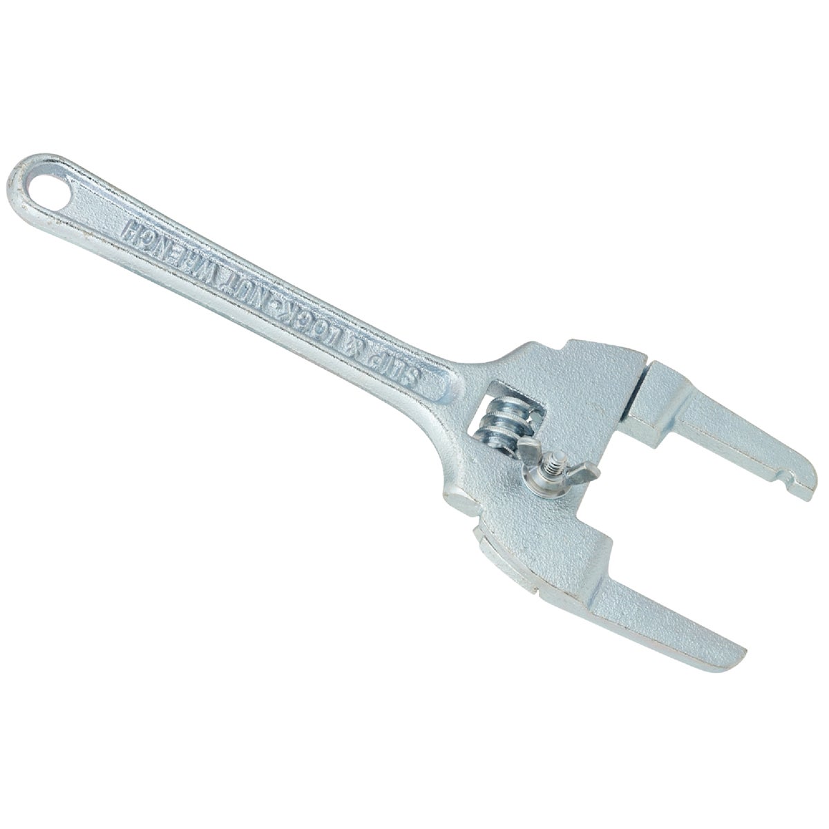 Adjustable 1 In. To 3 In. Cadmium-plated Slip/lock Nut Wrench - Model 408302