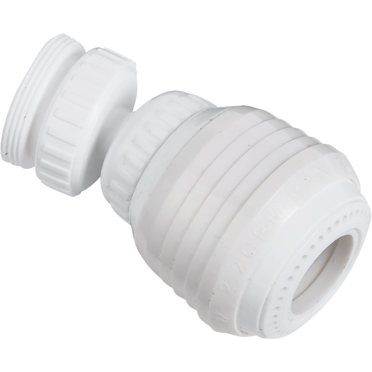 2.0 Gpm Swivel Spray Aerator, White - Model 403398