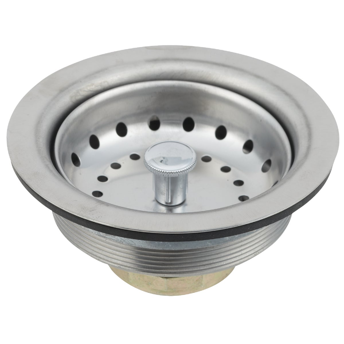 3-1/2 In. Stainless Steel Basket Strainer Assembly With Chrome Housing