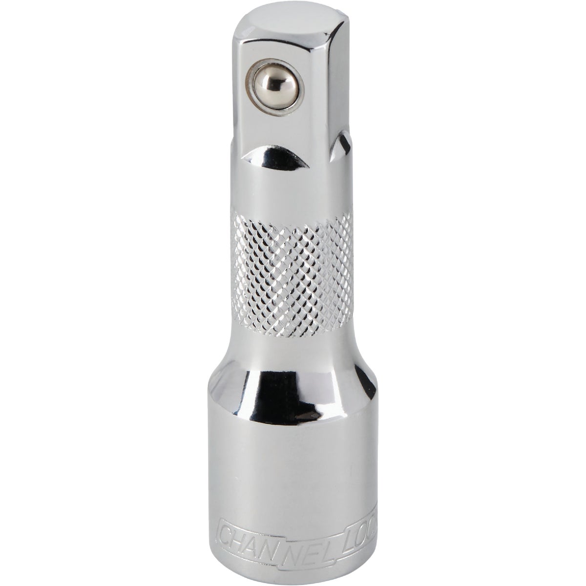 1/2 Inch Drive 3 Inch Long Socket Extension With Textured Band