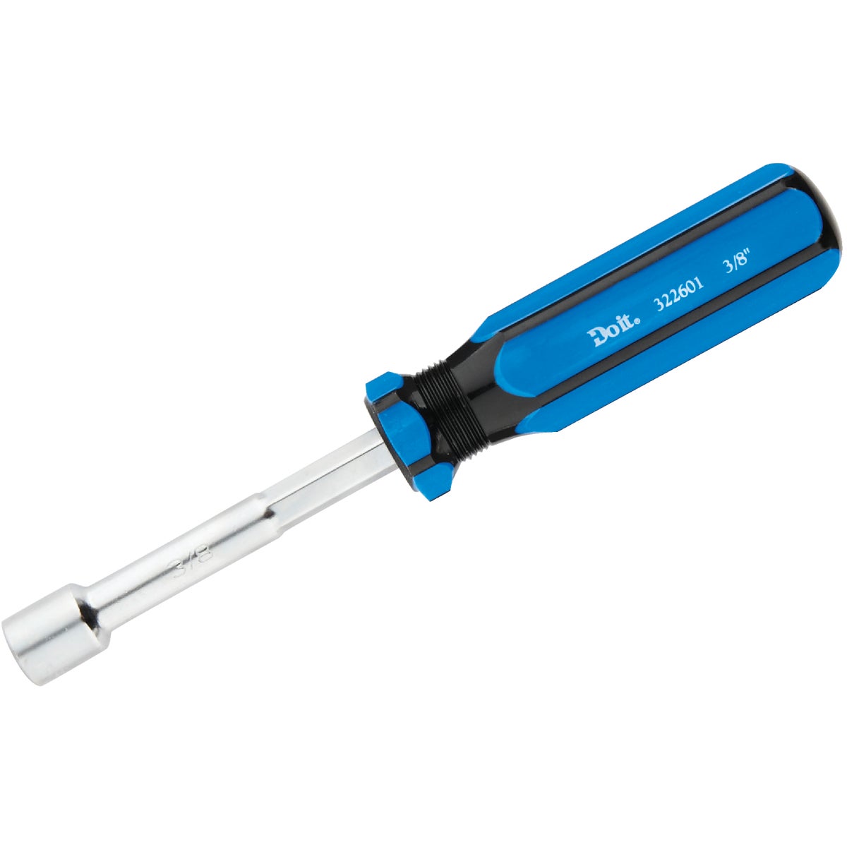 Standard 3/8 In. Nut Driver With 3 In. Solid Shank - Model 322601