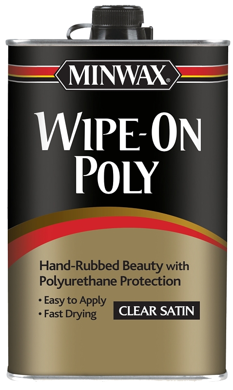 Wipe-On Poly, Clear Satin, 1 Pt.