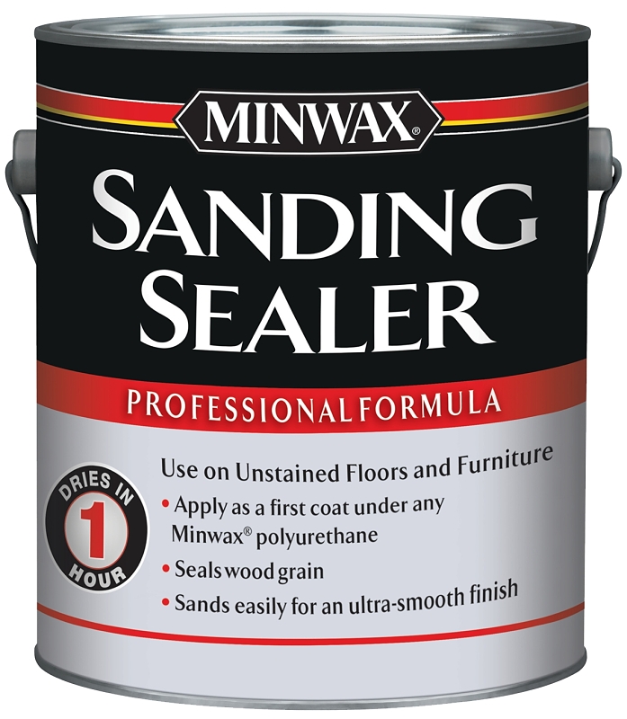 Water-based Sanding Sealer, 1 Quart - Clear Finish For Wood