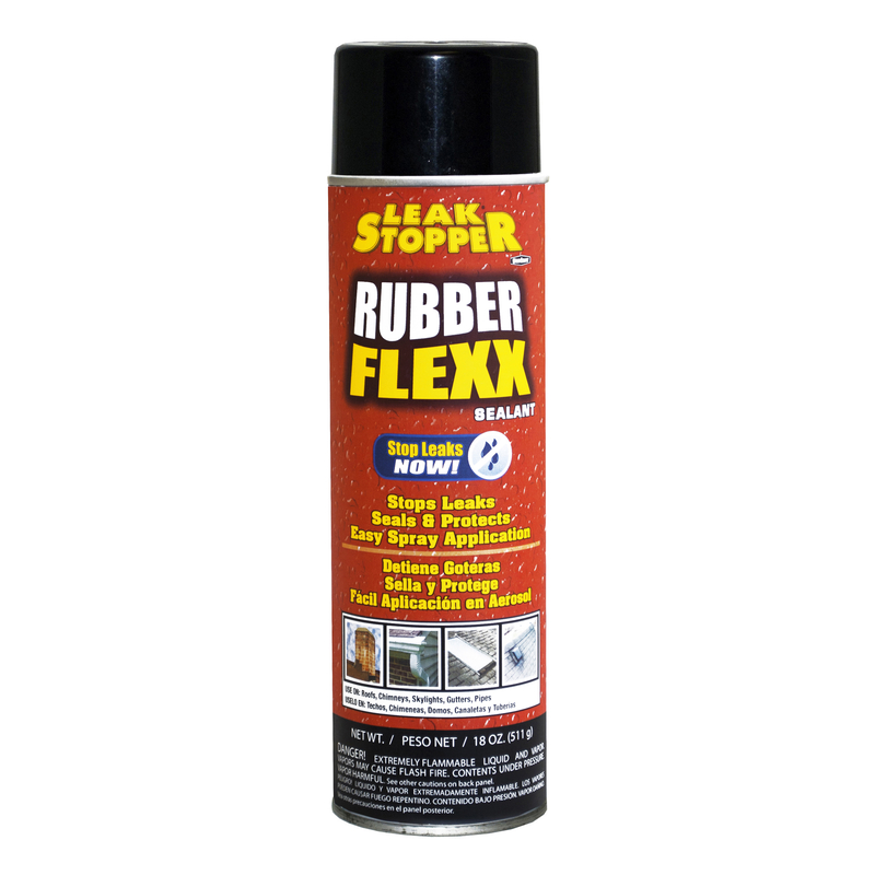 Rubber Flexx Sealant, Black, 18-oz. Aerosol