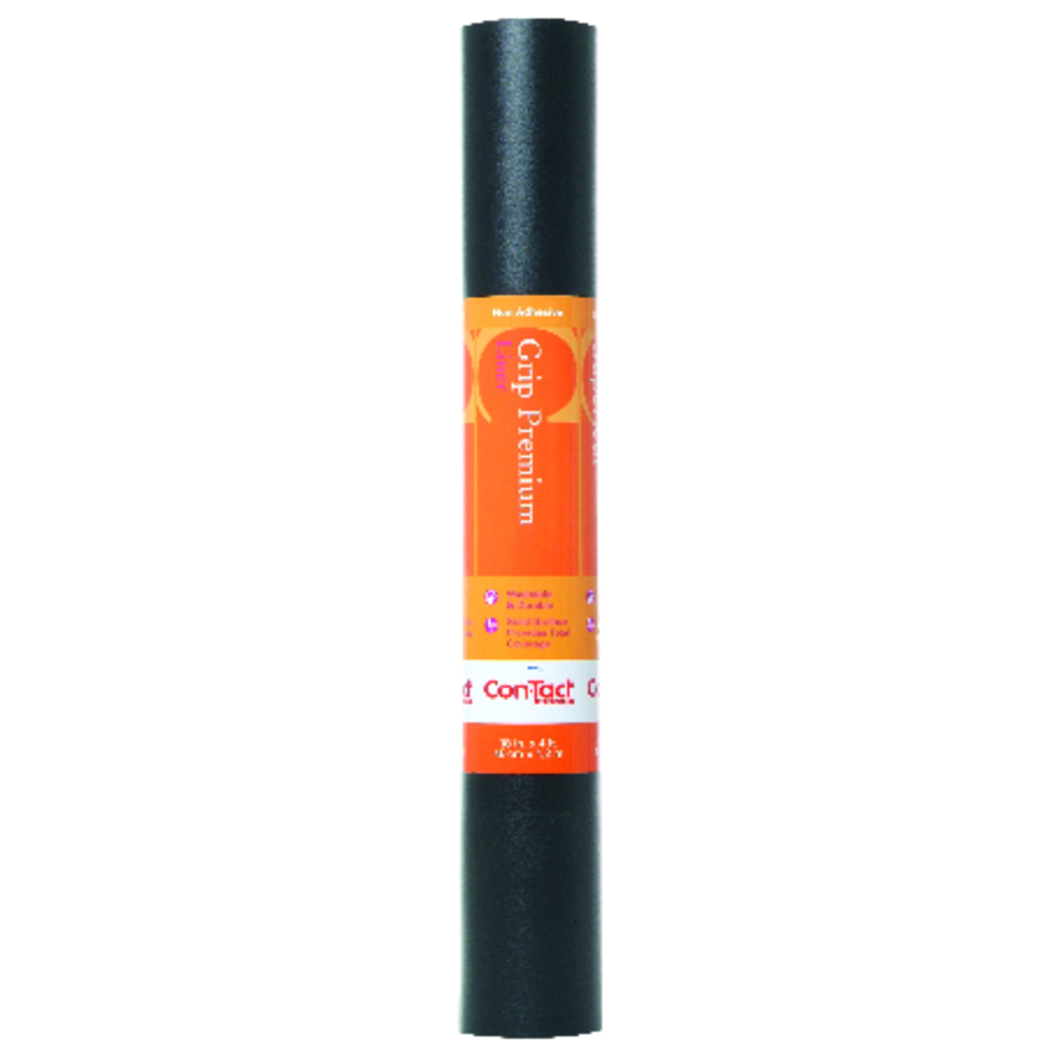 18 In. X 4 Ft. Black Grip Premium Non-adhesive Shelf Liner
