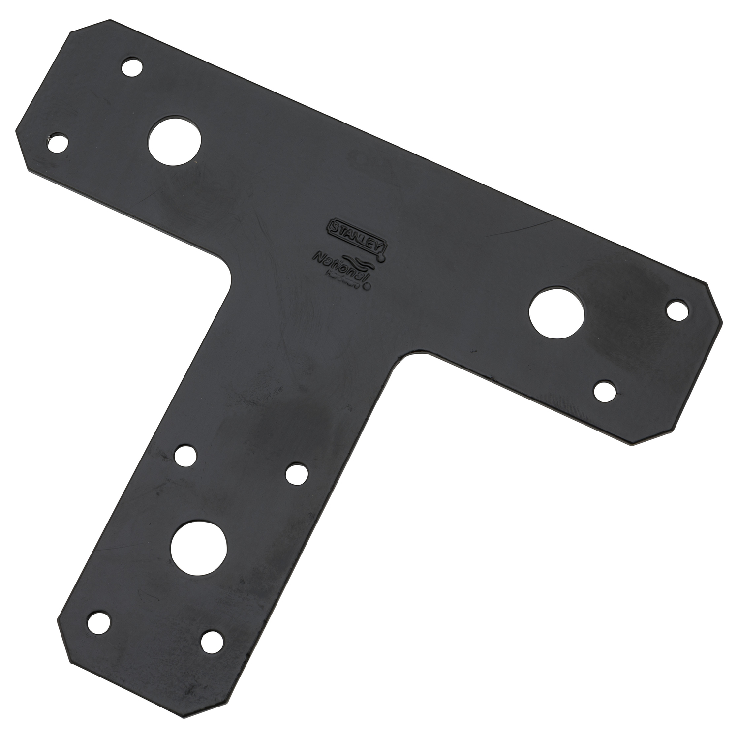 T-Plate, Black, 6 x 5 In.