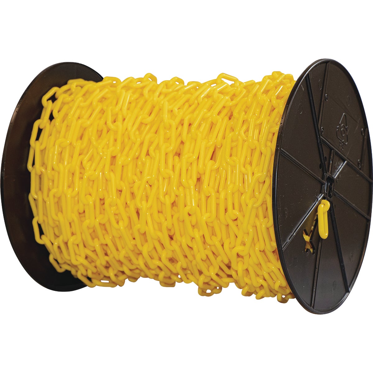 #6 Yellow 200 Ft. Plastic Chain - High-density Polyethylene