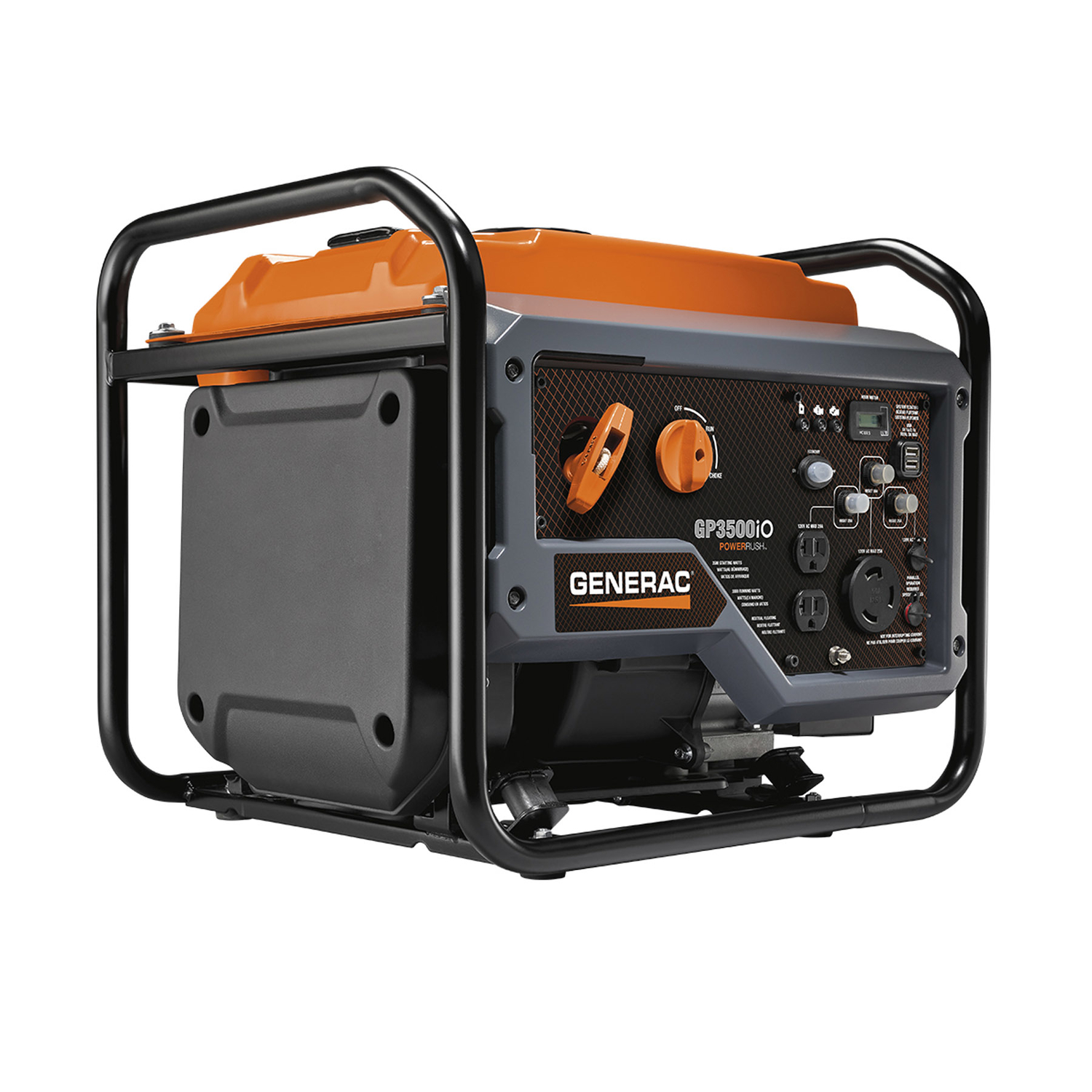 Gp3500io 3000w Gasoline Powered Open Frame Inverter Generator With Usb Ports