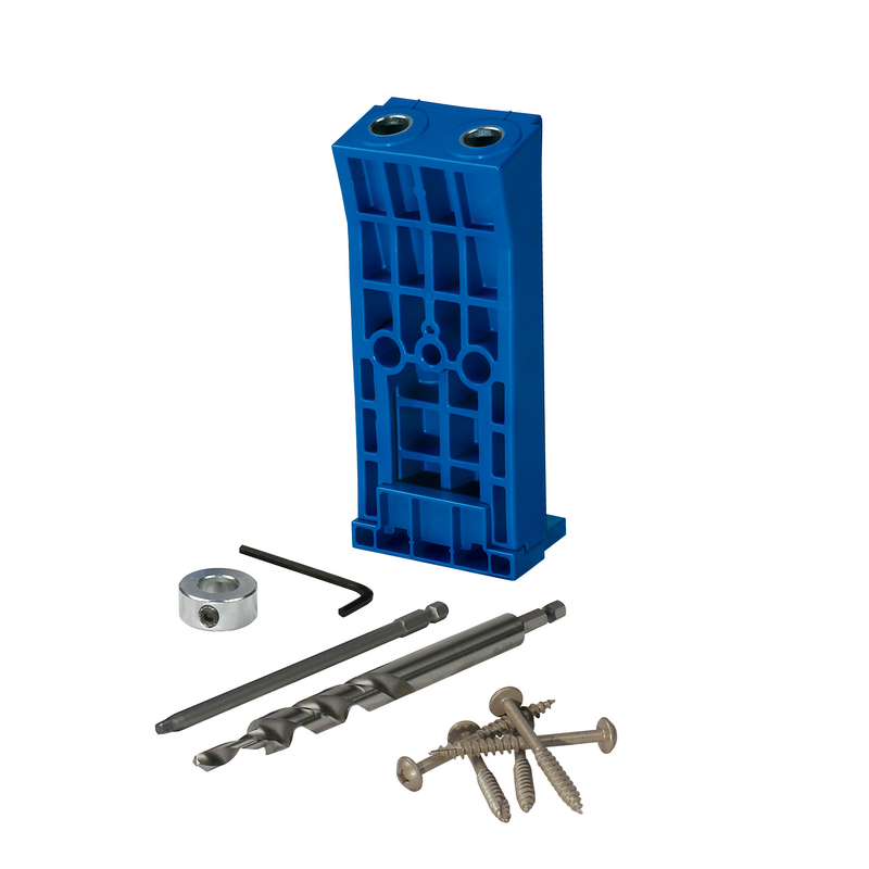 Heavy-duty Nylon Pocket Hole Jig 20 In. Model Kjhd For Wood Projects