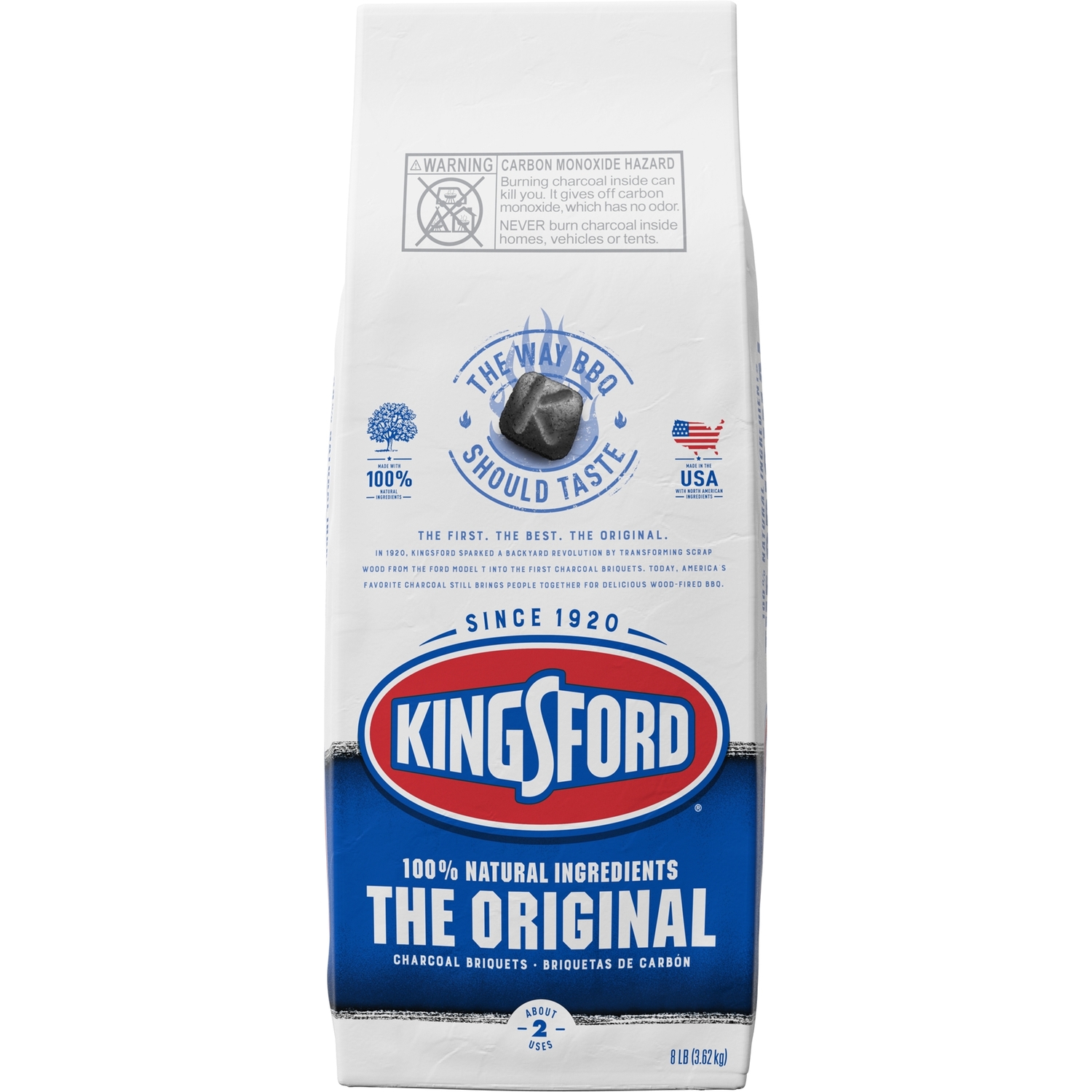 Charcoal Briquettes, 8 Lb.
