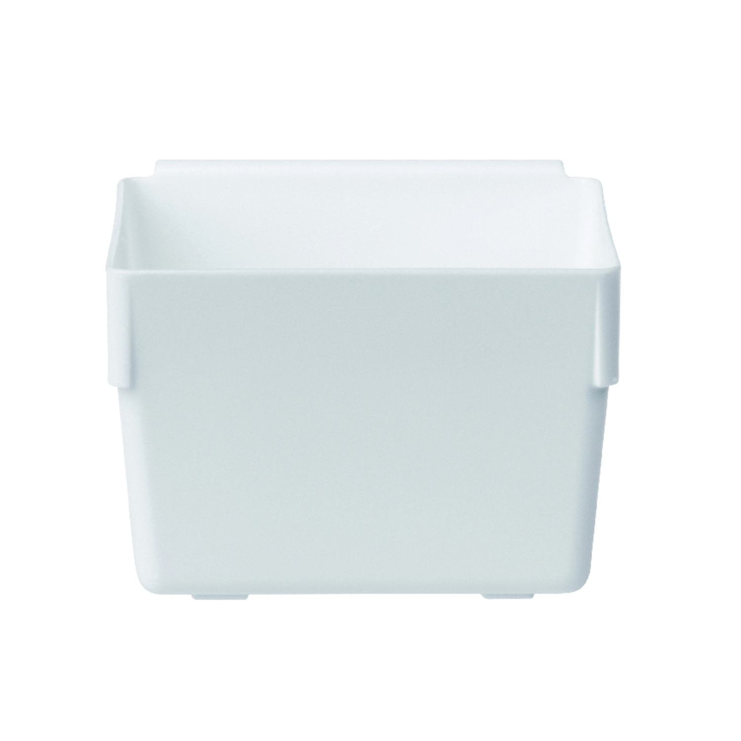 Plastic Drawer Organizer, White, 3 x 3 x 2-In.