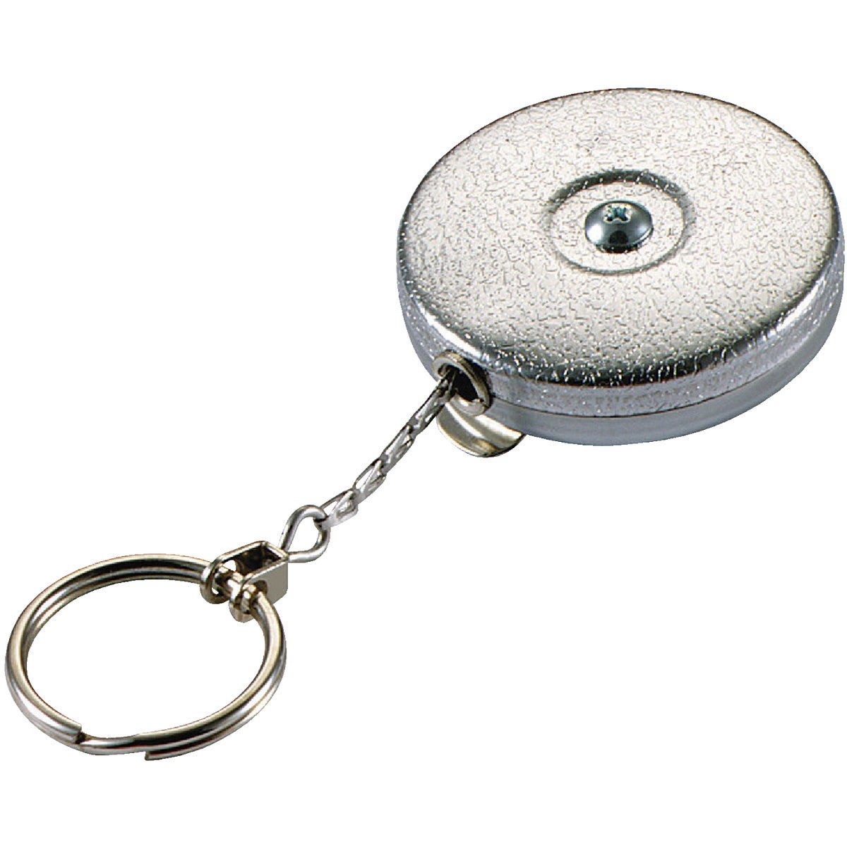 Key Bak Slip-on 24 Inch Chrome Retractable Key Chain Model 43301