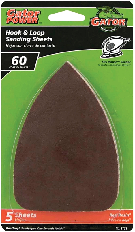 Do it Best 60 Grit Mouse Sandpaper (5-Pack)